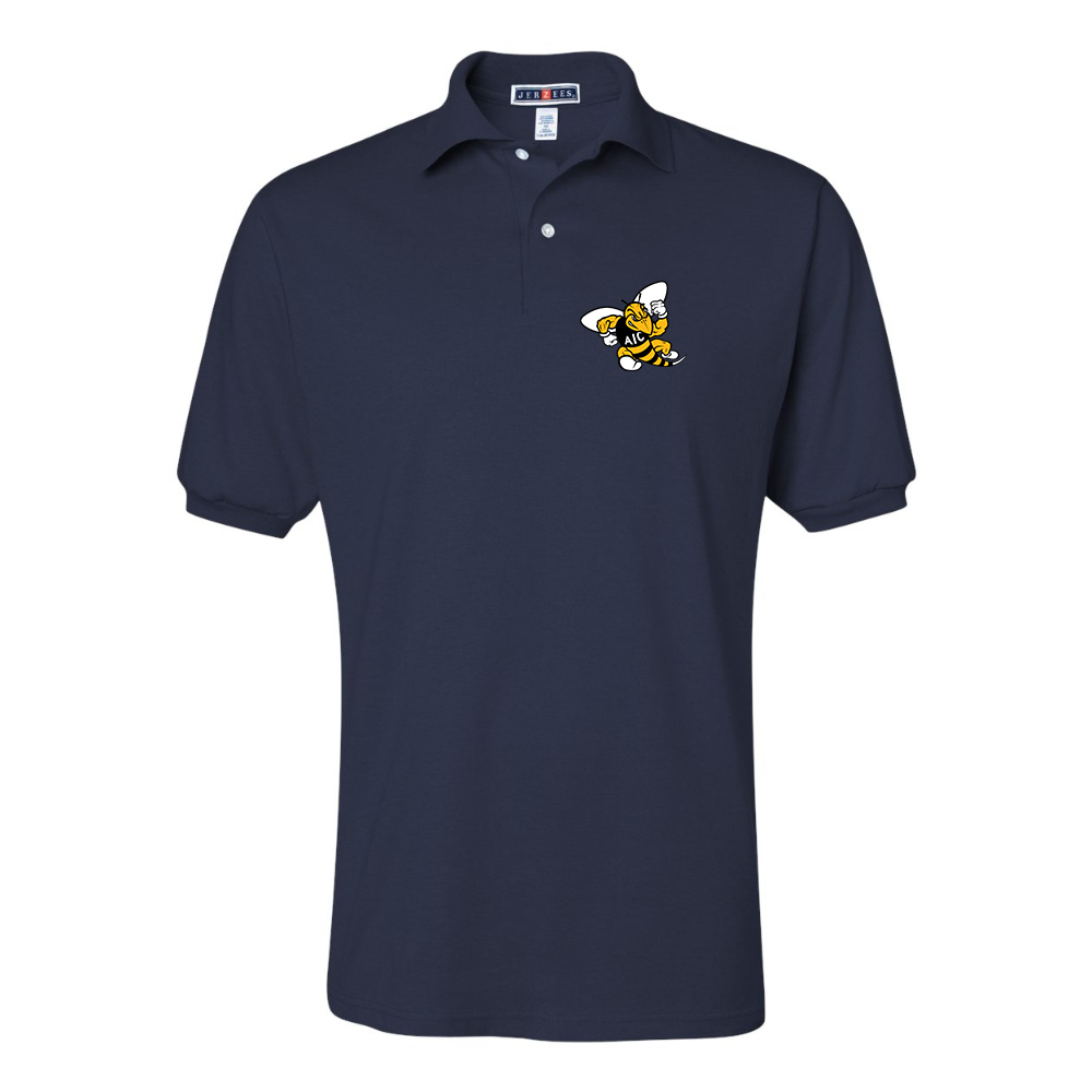 Men's AIC Yellow Jackets  JERZEES  SpotShield polo