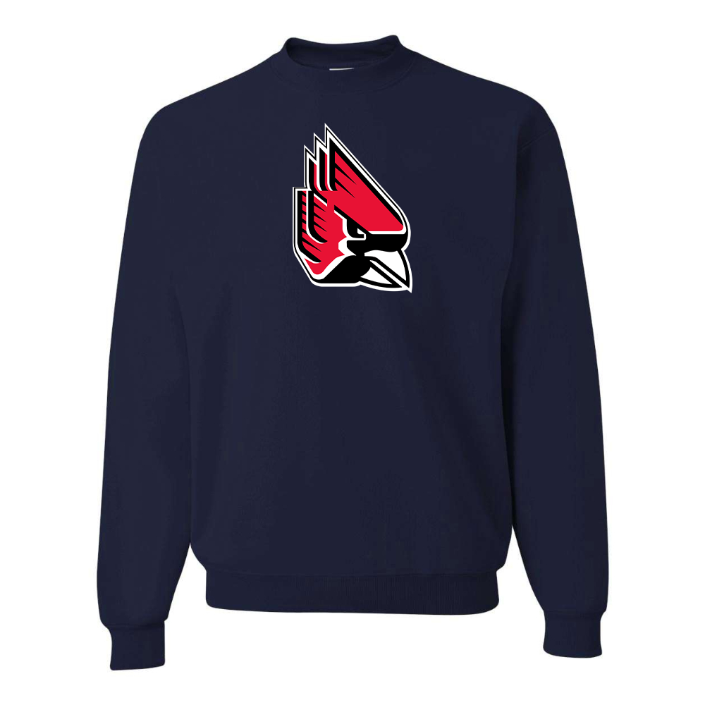 Men's   Ball State Cardinals JERZEES NuBlend Crewneck Sweatshirt
