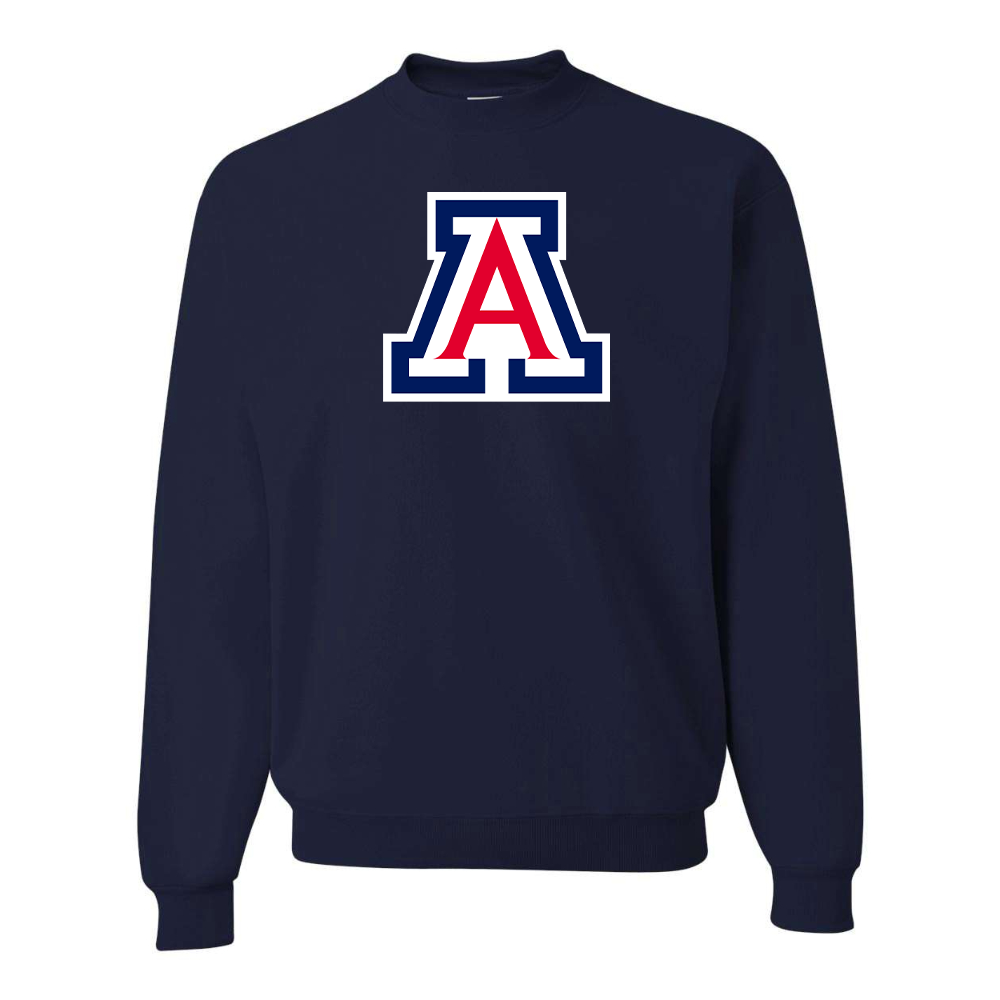 Men's Arizona Wildcats JERZEES NuBlend Crewneck Sweatshirt