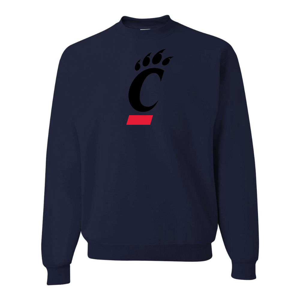 Men's Cincinnati Bearcats JERZEES NuBlend Crewneck Sweatshirt