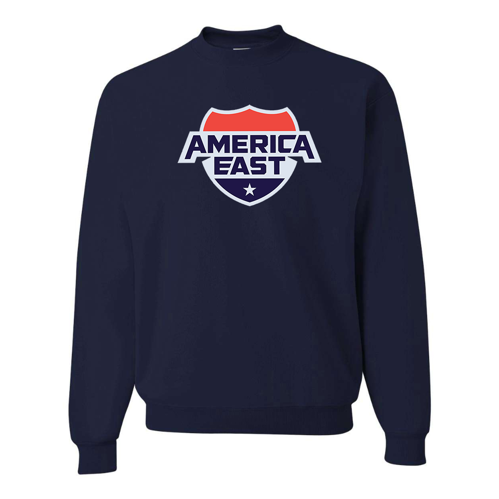 Men's  America East Conference JERZEES NuBlend Crewneck Sweatshirt