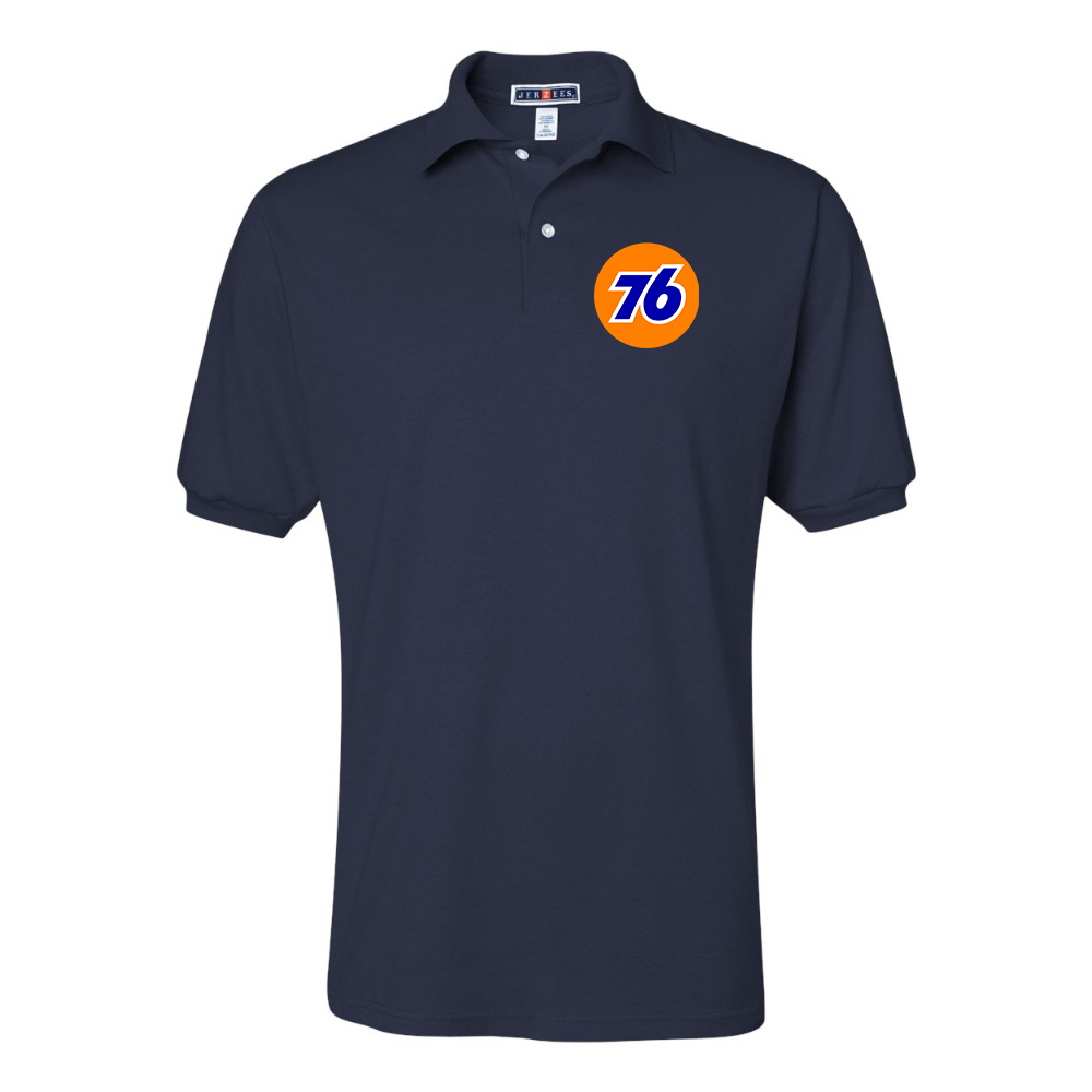 Men's 76 Gas Station JERZEES  SpotShield polo
