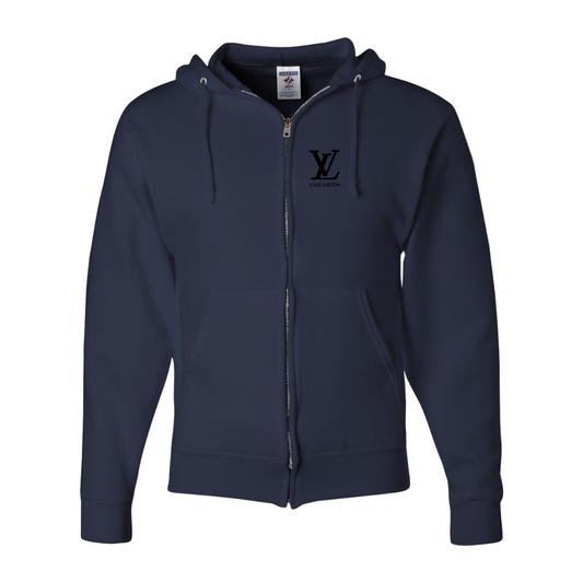 Men's  Louis Vuitton JERZEES NuBlend Full-Zip Hooded Sweatshirt