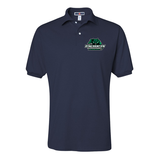 Men's Binghamton Bearcats JERZEES  SpotShield polo