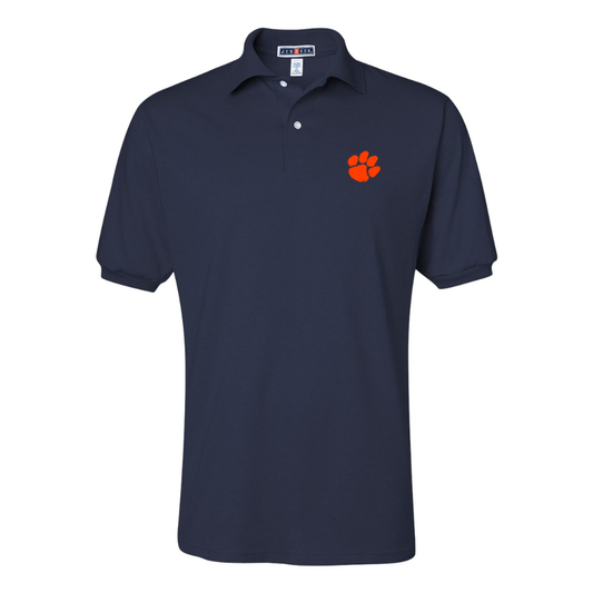 Men's Clemson Tigers JERZEES  SpotShield polo