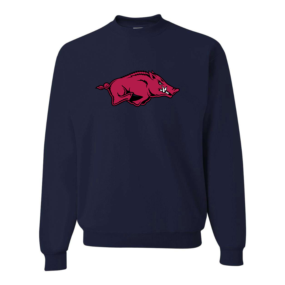Men's Arkansas Razorbacks JERZEES NuBlend Crewneck Sweatshirt