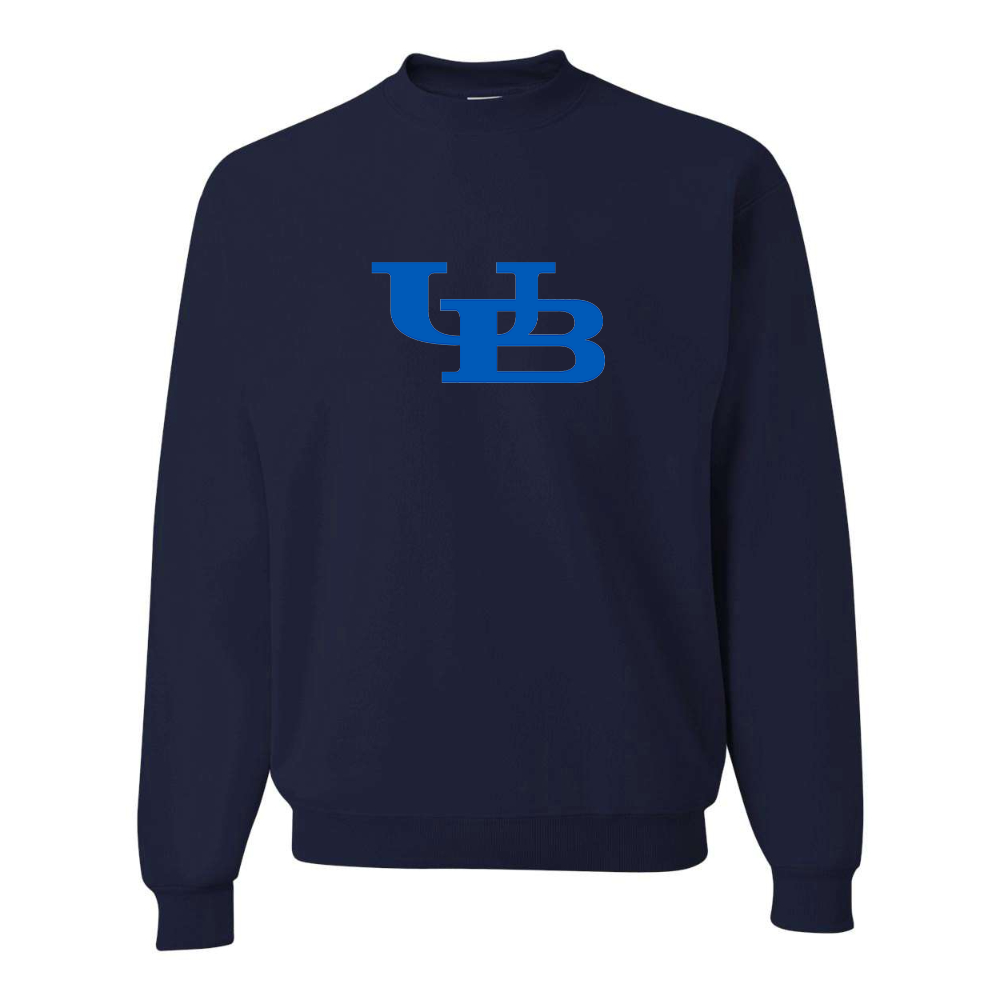 Men's  Buffalo Bulls JERZEES NuBlend Crewneck Sweatshirt