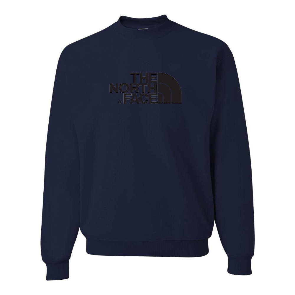 Men's  The North Face Black JERZEES NuBlend Crewneck Sweatshirt