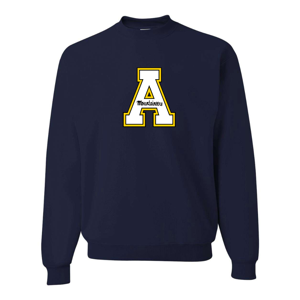 Men's  Appalachian State Mountaineers JERZEES NuBlend Crewneck Sweatshirt