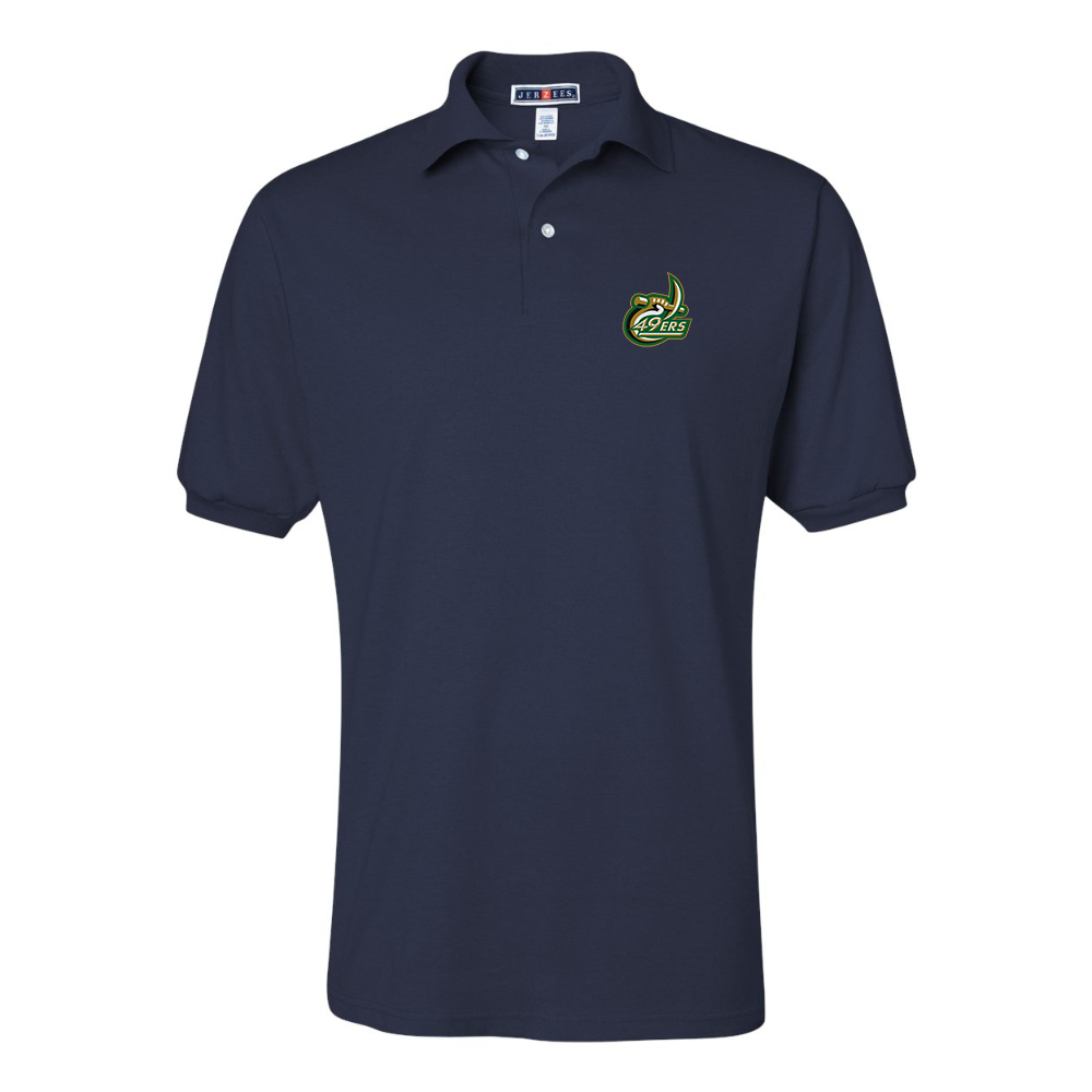 Men's Charlotte 49ers JERZEES  SpotShield polo