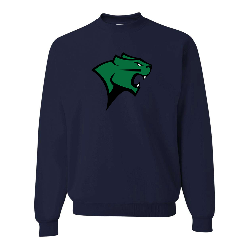 Men's Chicago State Cougars  JERZEES NuBlend Crewneck Sweatshirt