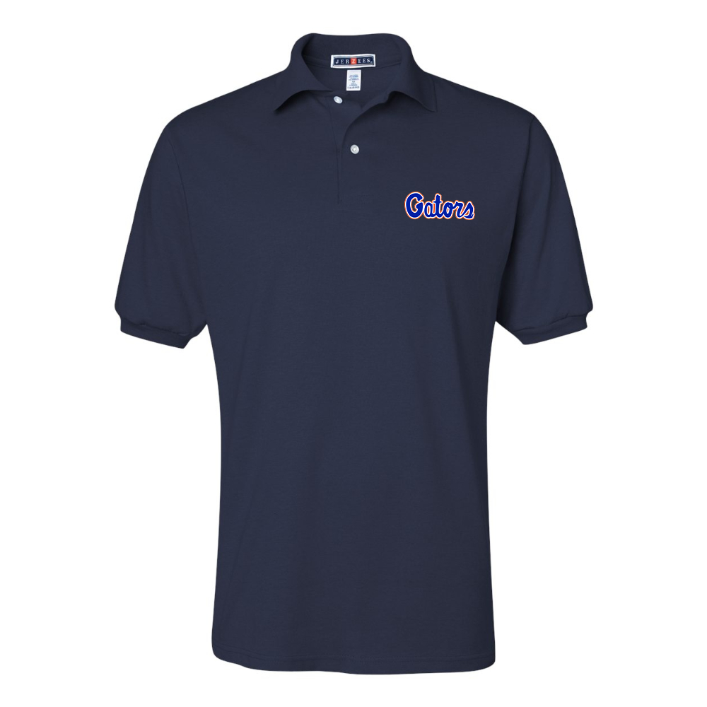 Men's Florida Gators Script  JERZEES  SpotShield polo