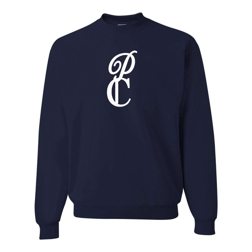 Men's P & C Black  JERZEES NuBlend Crewneck Sweatshirt