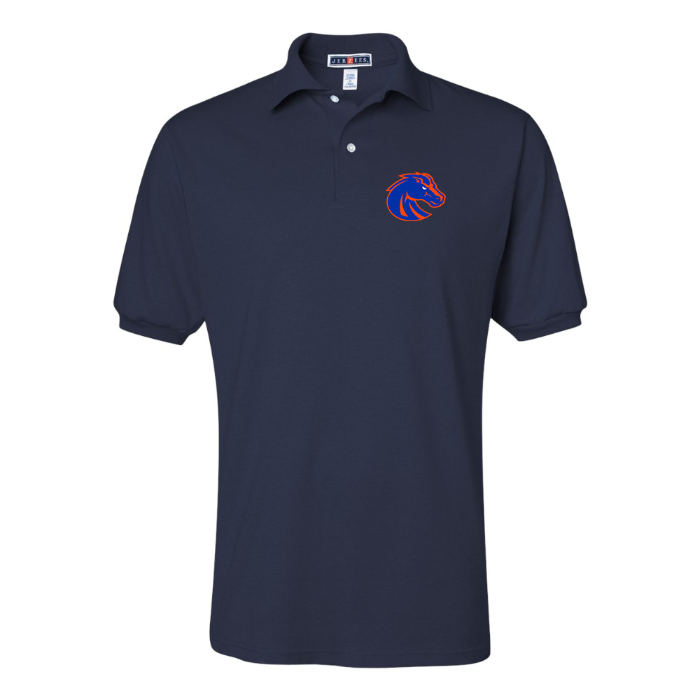 Men's Boise State Broncos   JERZEES  SpotShield polo