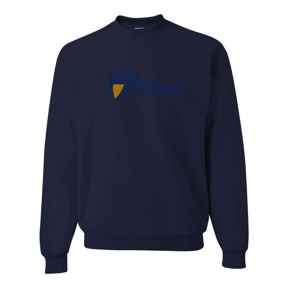 Men's California Baptist Lancers JERZEES NuBlend Crewneck Sweatshirt