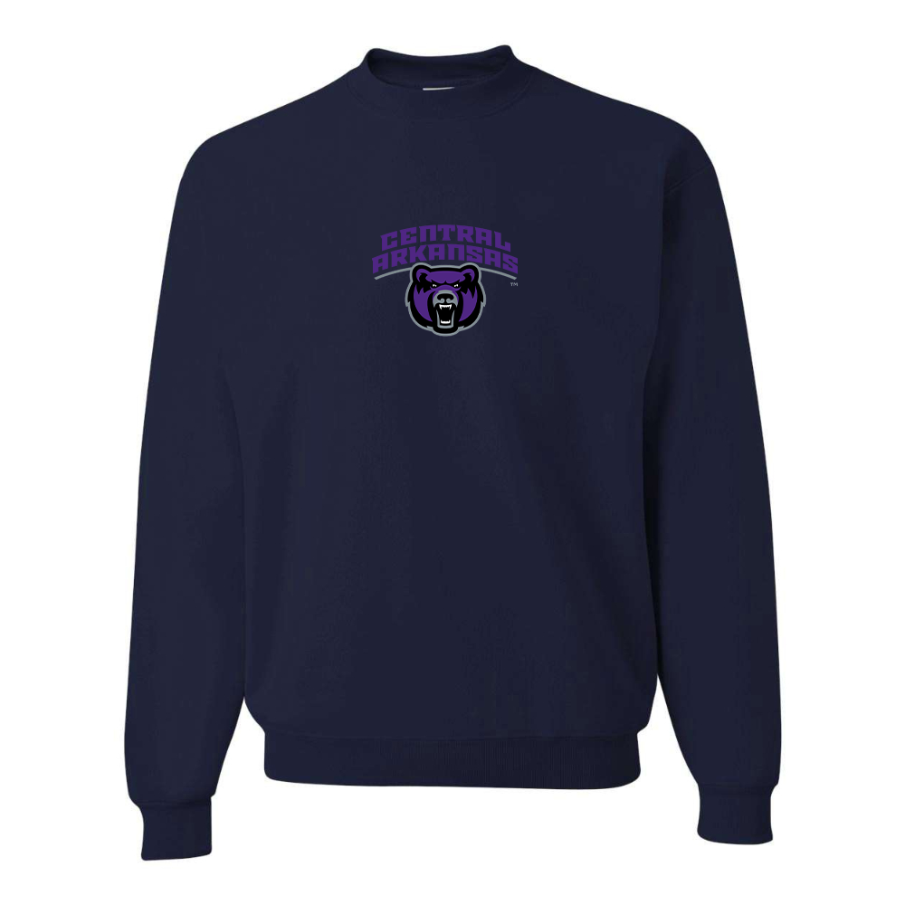 Men's Central Arkansas Bears  JERZEES NuBlend Crewneck Sweatshirt