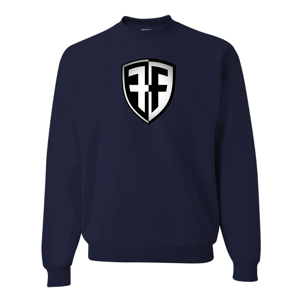 Men's Foffa Bike  JERZEES NuBlend Crewneck Sweatshirt