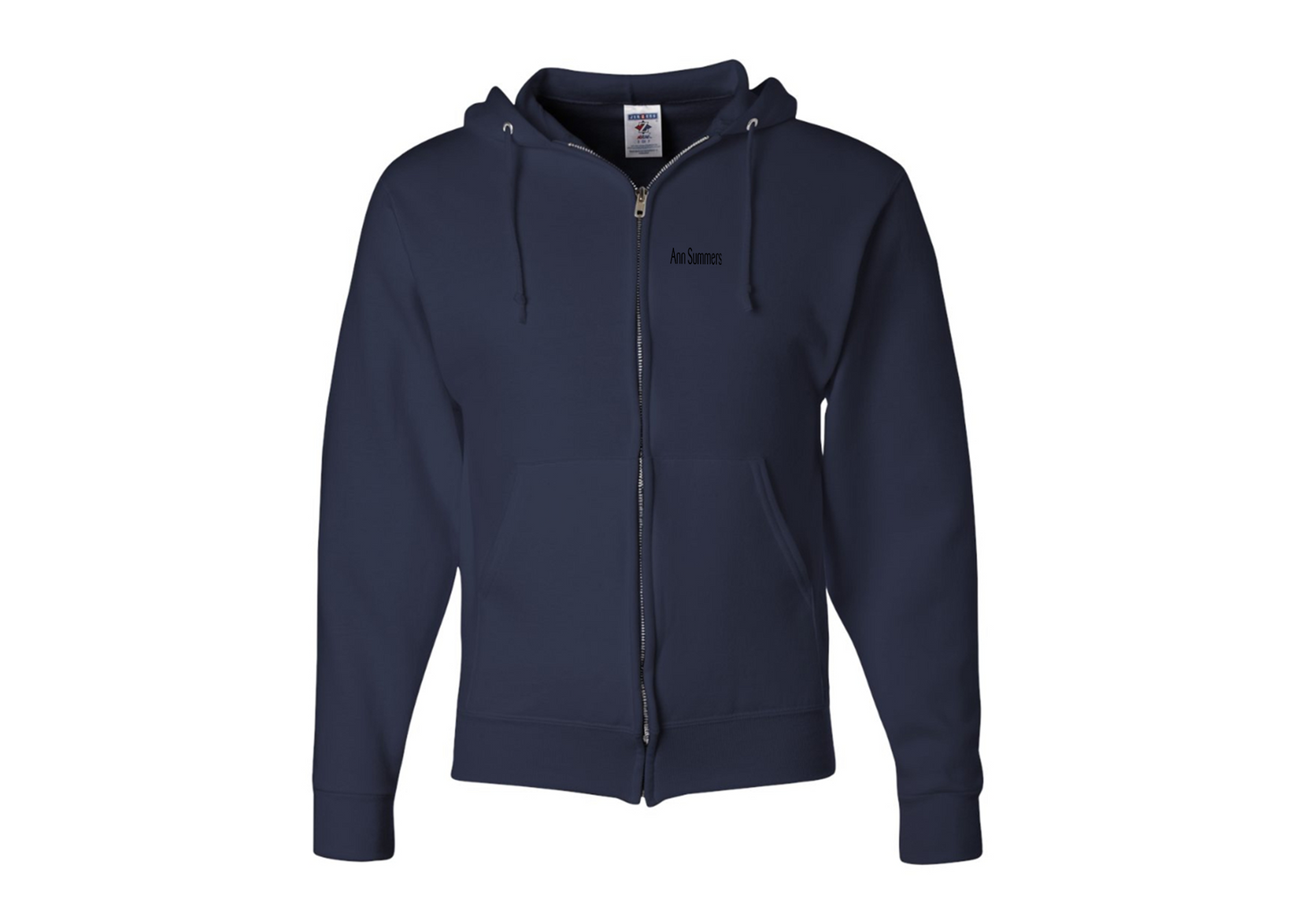 Men's Ann Summers JERZEES NuBlend Full-Zip Hooded Sweatshirt