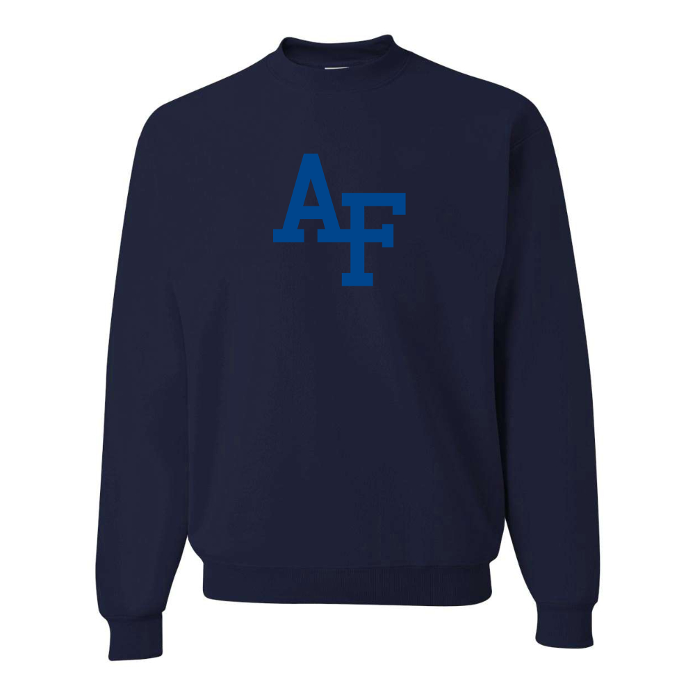Men's Air Force Falcons  JERZEES NuBlend Crewneck Sweatshirt
