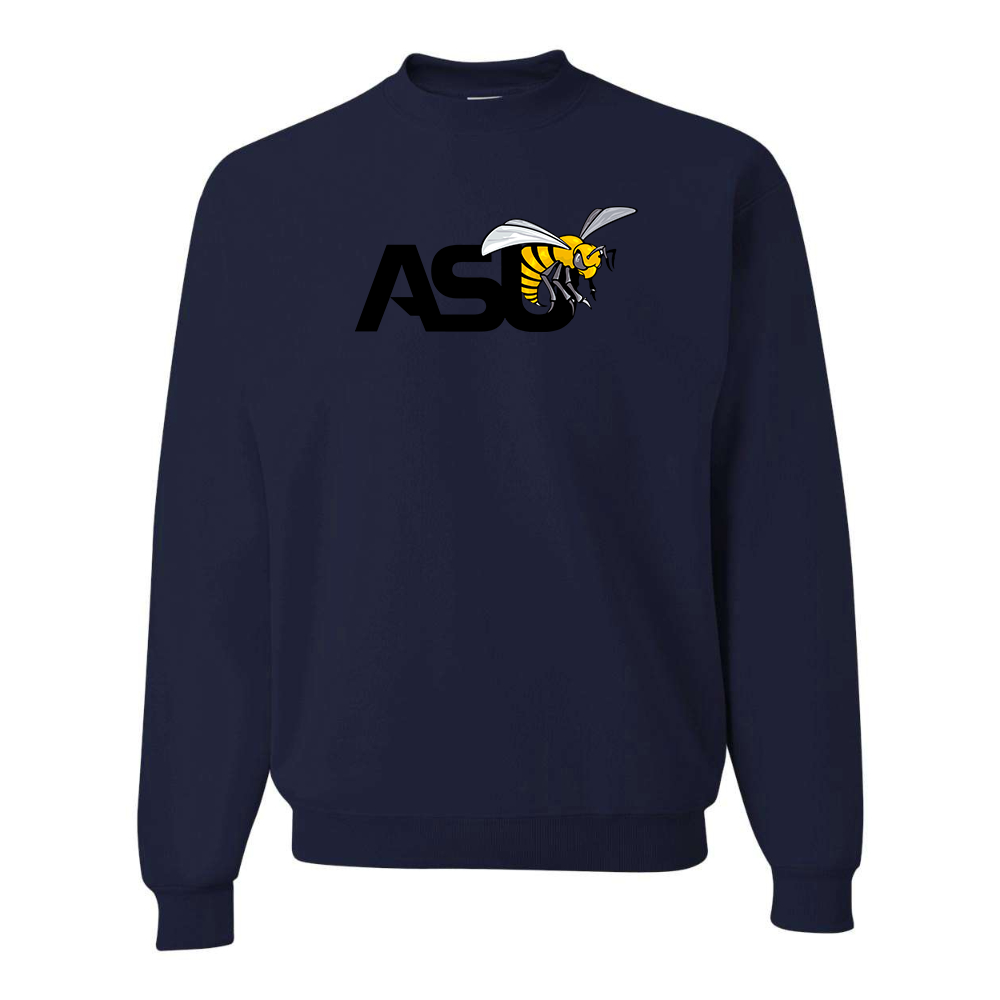 Men's Alabama State Hornets  JERZEES NuBlend Crewneck Sweatshirt