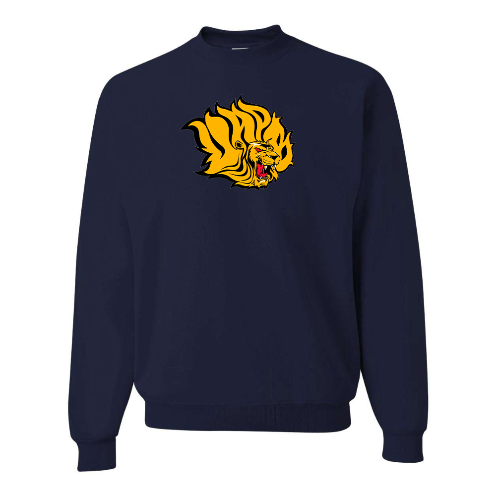 Men's Arkansas PB Golden Lions JERZEES NuBlend Crewneck Sweatshirt