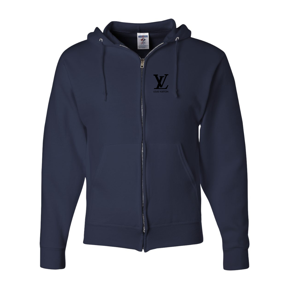 Men's  Louis Vuitton JERZEES NuBlend Full-Zip Hooded Sweatshirt
