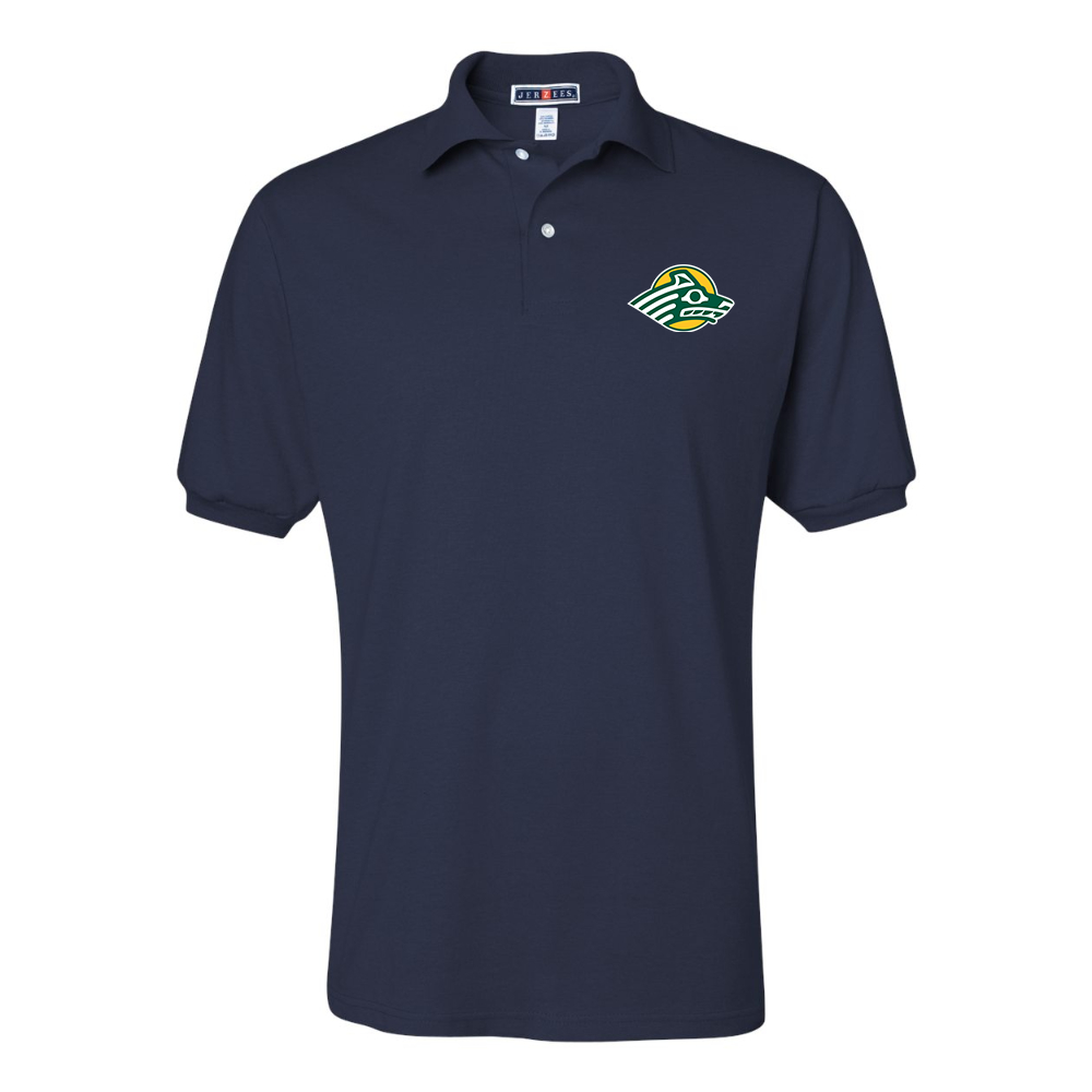 Men's Alaska Anchorage Seawolves  JERZEES  SpotShield polo