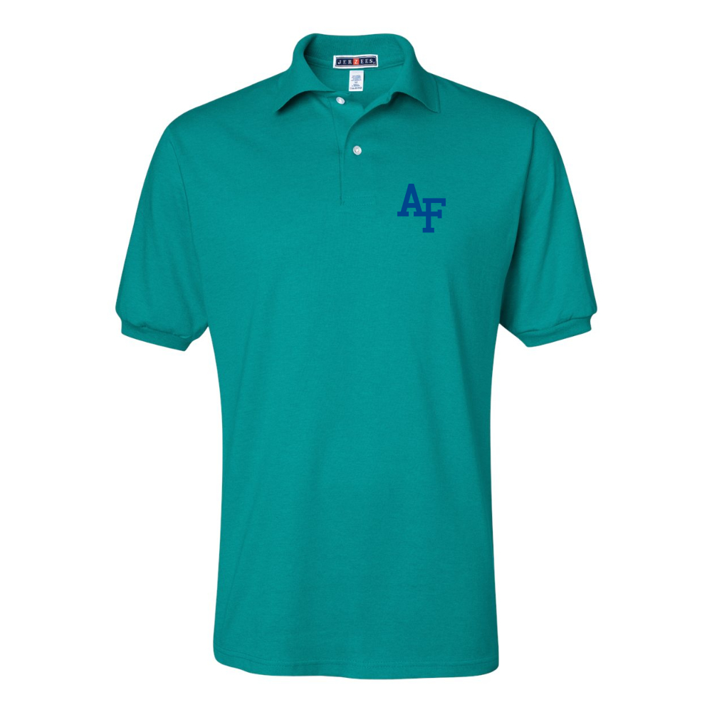 Men's Air Force Falcons JERZEES  SpotShield polo