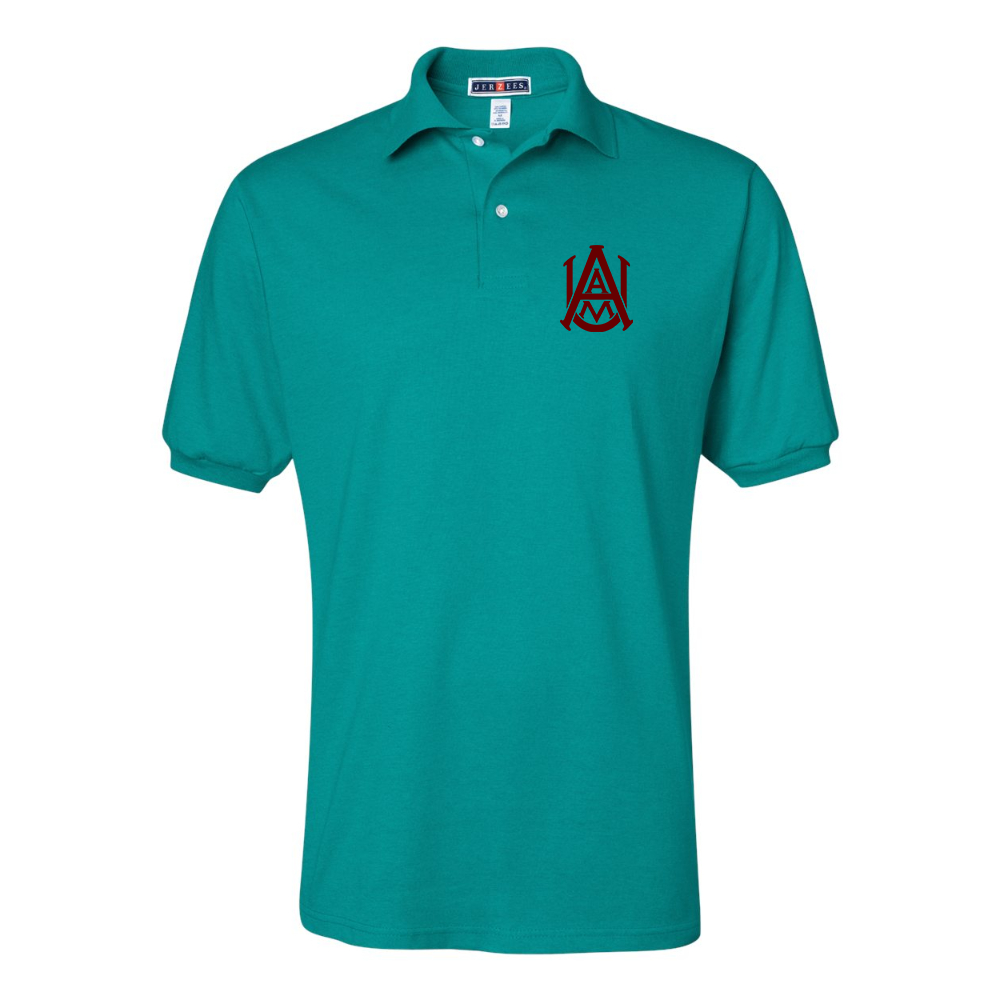 Men's Alabama AM Bulldogs JERZEES  SpotShield polo