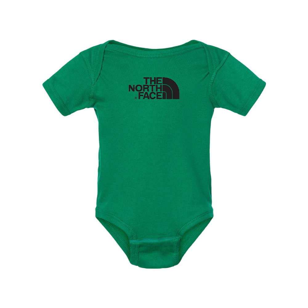 The North Face Black Rabbit Skins Infant Baby Rib Bodysuit