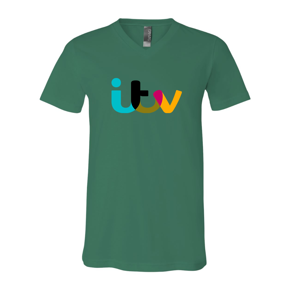 Itv  BELLA  CANVAS - Jersey V-Neck T-Shirt