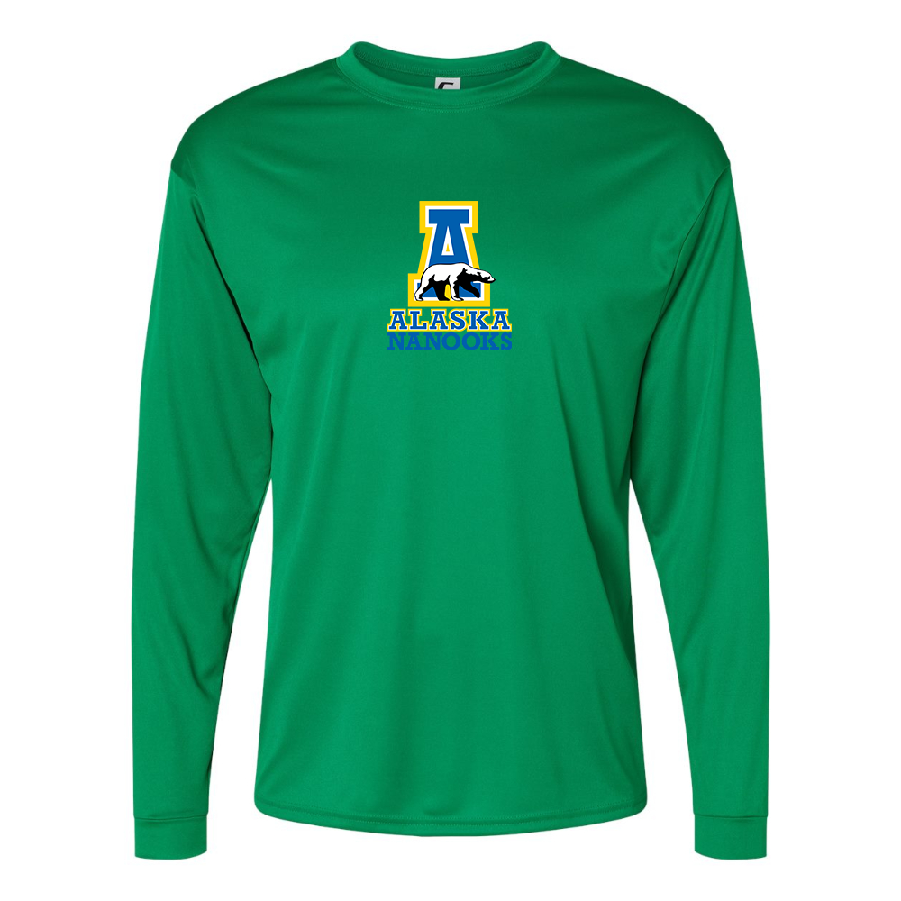 Men's Alaska Nanooks  Performance Long Sleeve T-Shirt