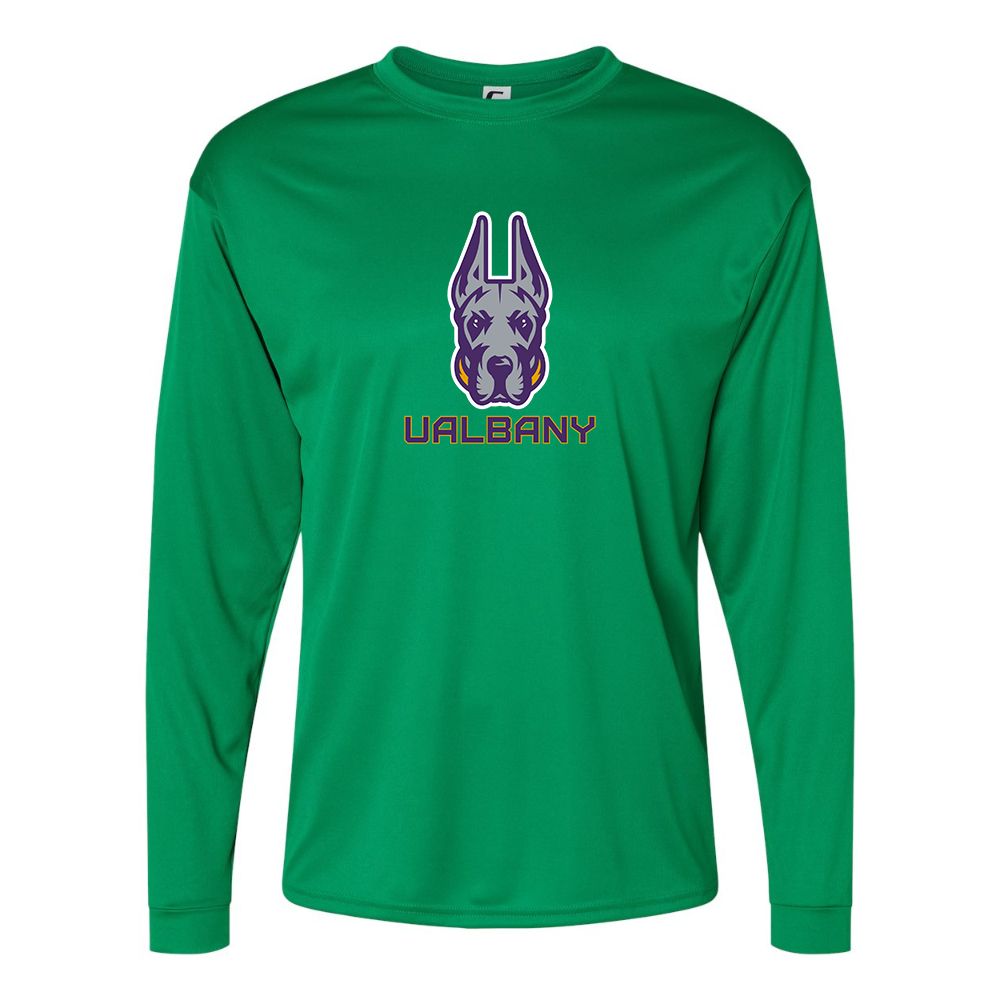 Men's Albany Great Danes  Performance Long Sleeve T-Shirt