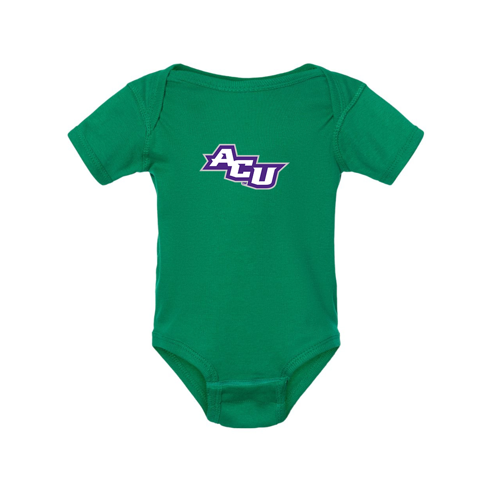 Abilene Christian Wildcats  Rabbit Skins Infant Baby Rib Bodysuit