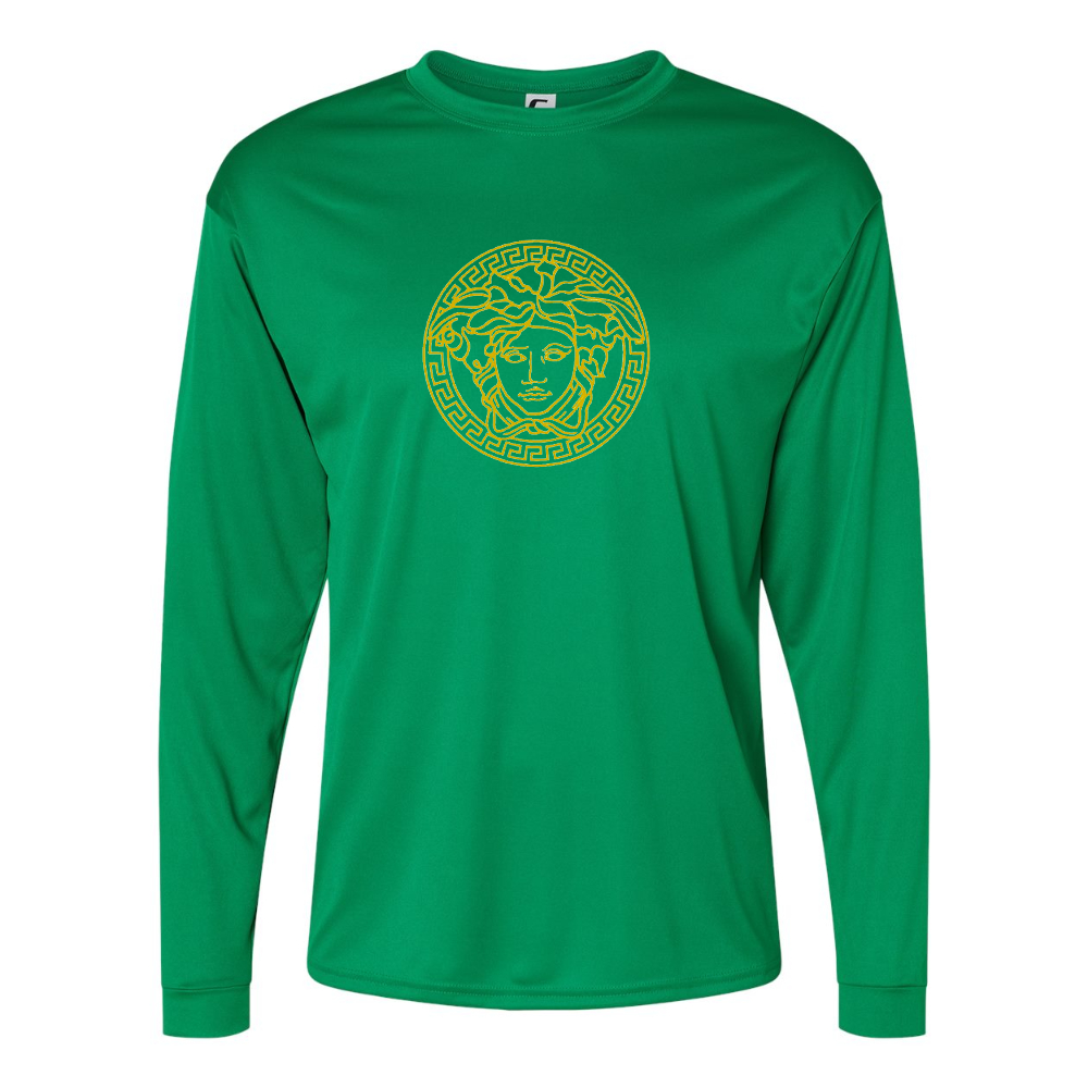 Men's  Versace Thumbnail Performance Long Sleeve T-Shirt