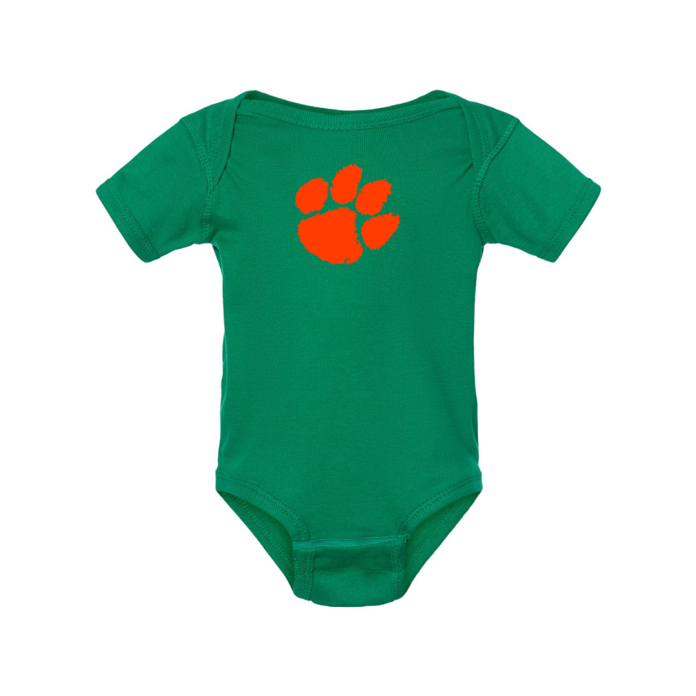 Clemson Tigers  Rabbit Skins Infant Baby Rib Bodysuit
