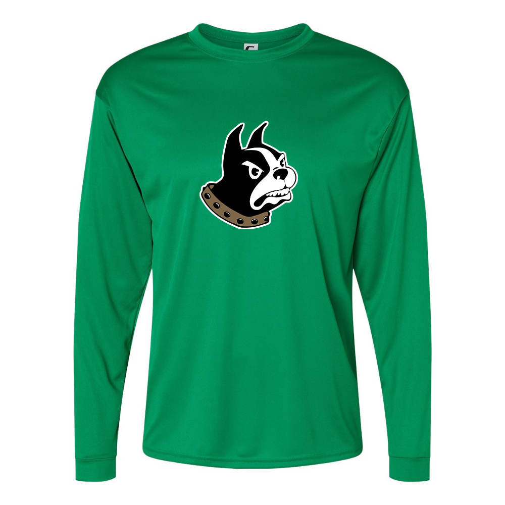 Men's Woffrd Terriers Performance Long Sleeve T-Shirt