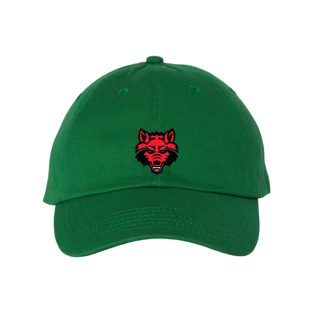 Arkansas State Red Wolves Valucap Adult Bio-Washed Classic Dad Hat