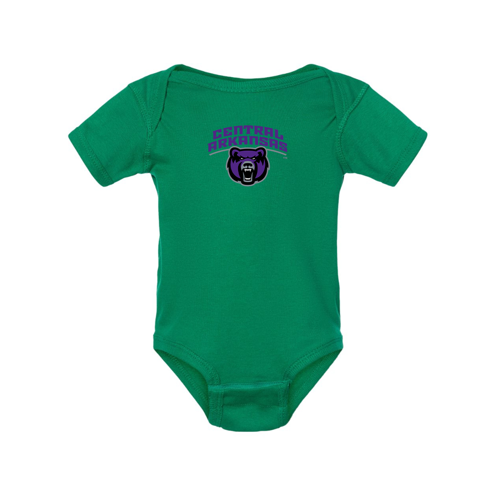 Central Arkansas Bears   Rabbit Skins Infant Baby Rib Bodysuit
