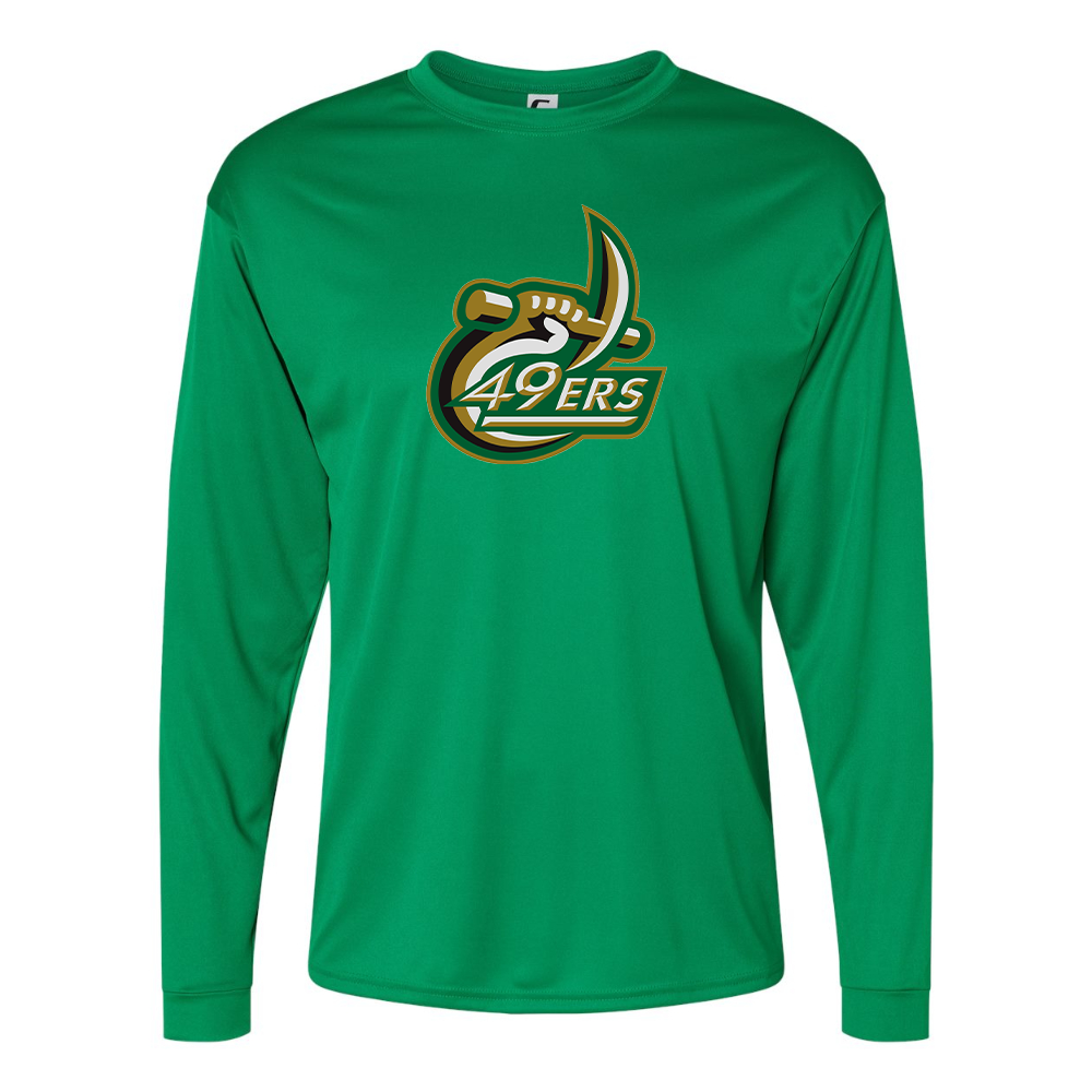 Men's Charlotte 49ers Performance Long Sleeve T-Shirt