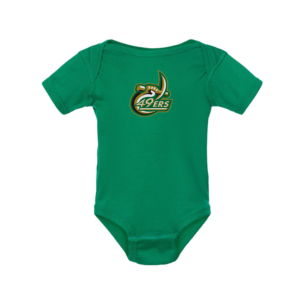 Charlotte 49ers Rabbit Skins Infant Baby Rib Bodysuit