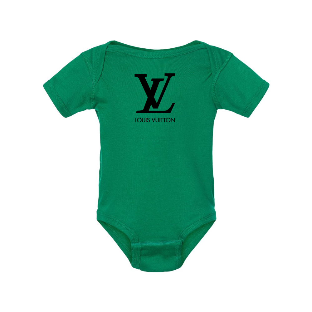 Louis Vuitton Rabbit Skins Infant Baby Rib Bodysuit