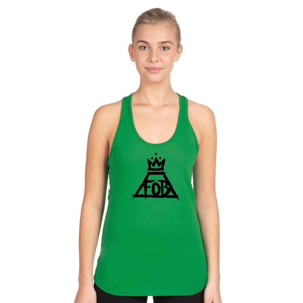 Women's Fall Out Boy Next Level Ideal Racerback Tank