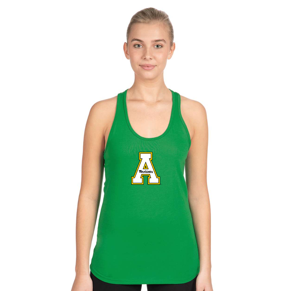 Women's Appalachian State Mountaineers Next Level Ideal Racerback Tank
