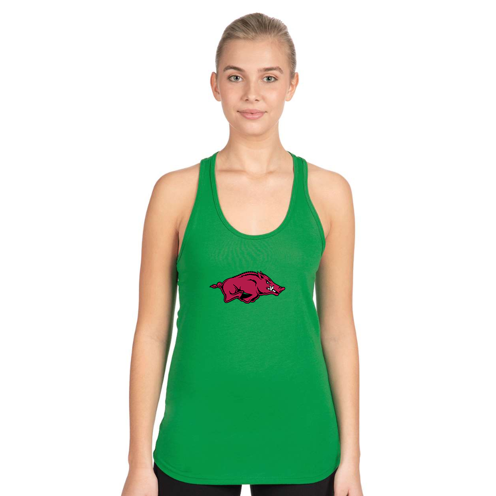Women's Arkansas Razorbacks Next Level Ideal Racerback Tank