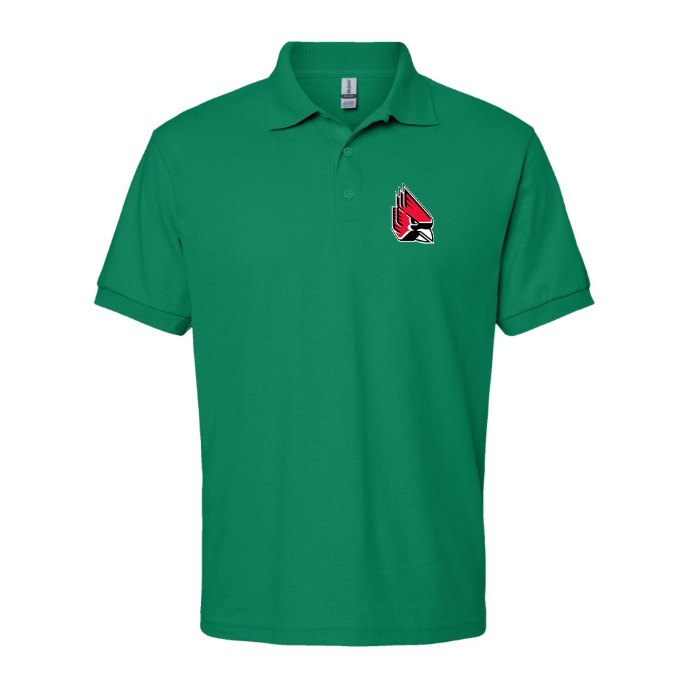 Men's  Ball State Cardinals Dry Blend Jersey Polo