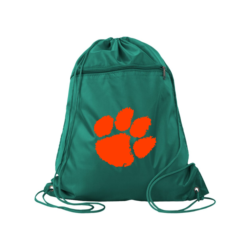 Clemson Tigers Q-Tees - Polyester Cinchpack