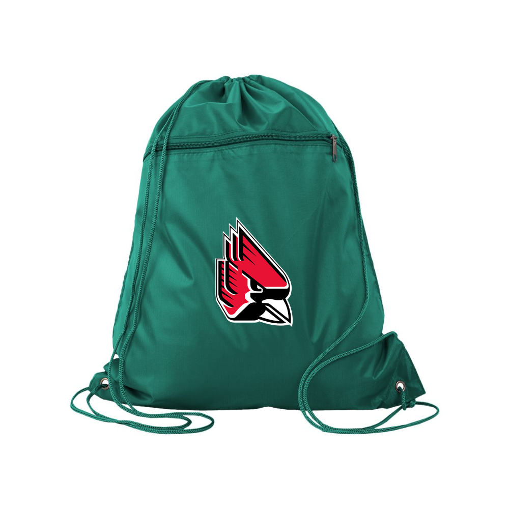 Ball State Cardinals Q-Tees - Polyester Cinchpack