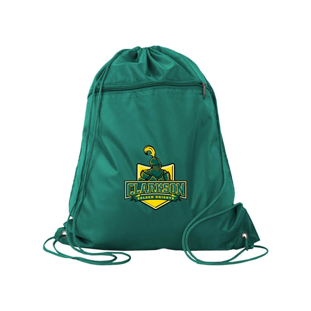 Clarkson Golden Knights Q-Tees - Polyester Cinchpack