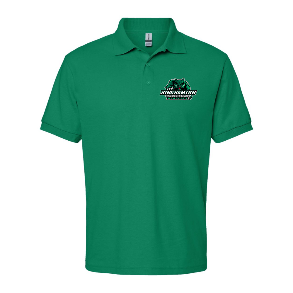 Men's Binghamton Bearcats  Dry Blend Jersey Polo